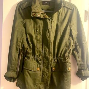 Love tree green utility style jacket. LARGE.